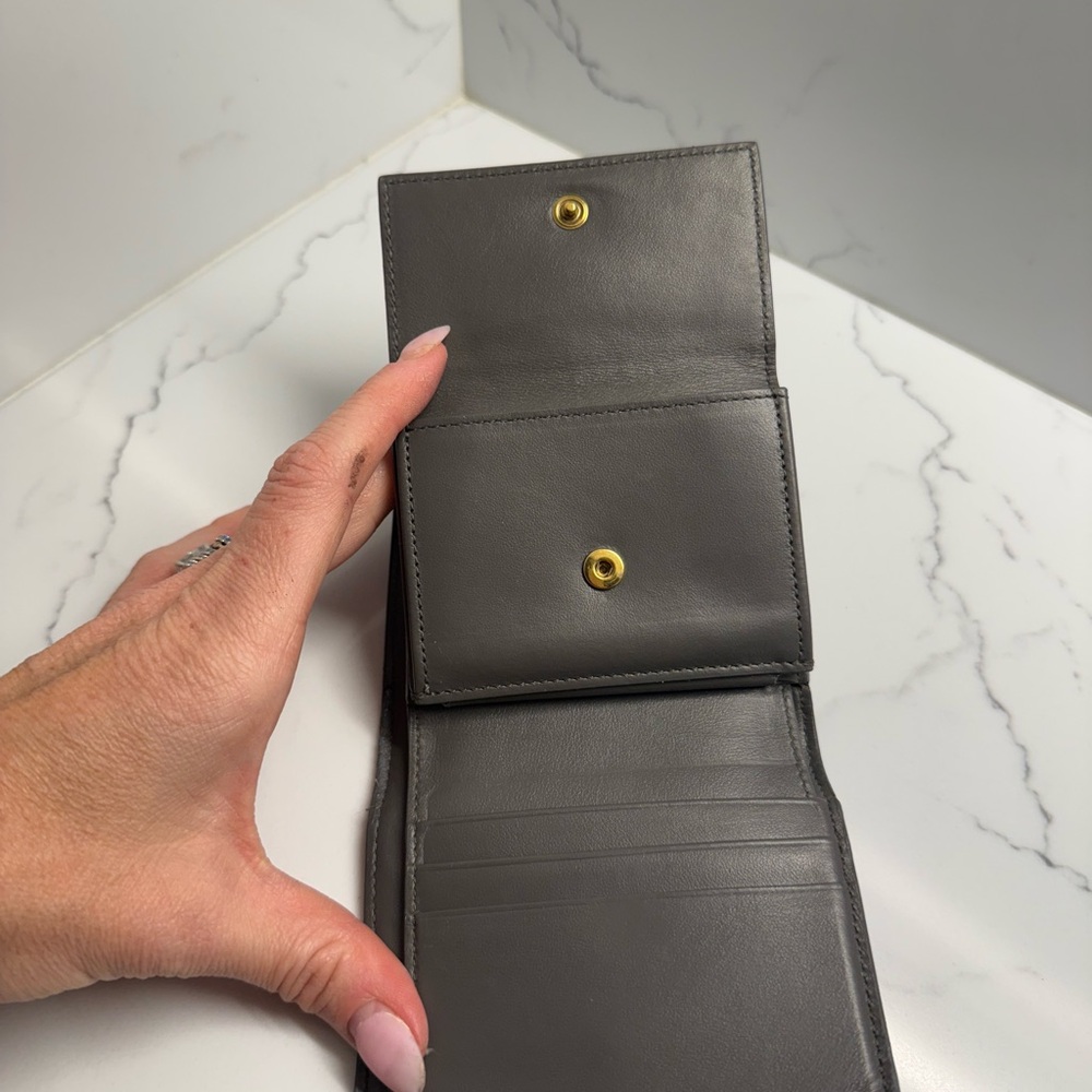 Celine Grey and Pink Women's Wallet - Picture 7 of 9